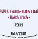 サンティニ・コレクティヴ・ボージョレ・ランティニエ “バスティス” 2021