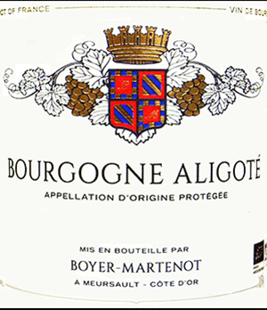 ドメーヌ・イヴ・ボワイエ・マルトノ・ブルゴーニュ・アリゴテ 2023