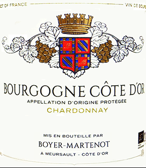 ドメーヌ・イヴ・ボワイエ・マルトノ・ブルゴーニュ・コート・ドール・シャルドネ 2023