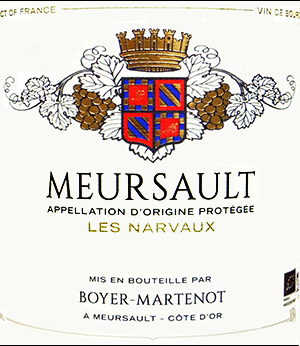 ドメーヌ・イヴ・ボワイエ・マルトノ・ムルソー・レ・ナルボー 2023