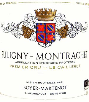 ドメーヌ・イヴ・ボワイエ・マルトノ・ピュリニー・モンラッシェ1erCRU レ・カイユレ 2023