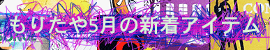もりたや2003年5月の新着アイテム