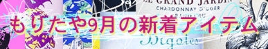 もりたや2023年9月の新着アイテム