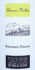バランコ・オスクロ・ブランカス・ノーブル2012