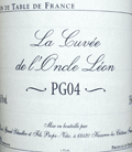 ジェラール・シュレール・ピノ・グリ・ラ・キュヴェ・オンクル・レオン2004マグナム