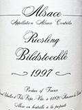 ジェラール・シュレール・リースリング・ヴァン・ダルザス・ビルドストックレ1997