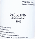 ローラン・バーンワルト・リースリング・ヴァン・ダルザス・ビルトストックレ2015