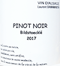 ローラン・バーンワルト・ピノ・ノワール・ヴァン・ダルザス・ビルドストックレ2017