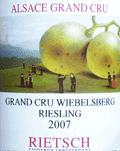 リエッシュ・リースリング・グラン・クリュ・ヴィーベルスベルク2007