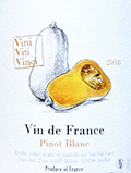 ヴィニ・ヴィティ・ヴィンチ・ヴァン・ド・フランス・ピノ・ブラン2018